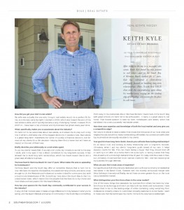 Top realtor Keith Kyle featured in Digs Magazine agent spotlight