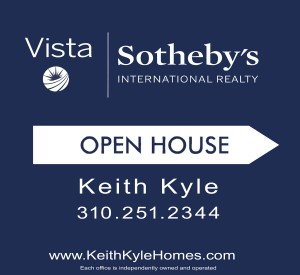 Vista Sothebys Open House Sign