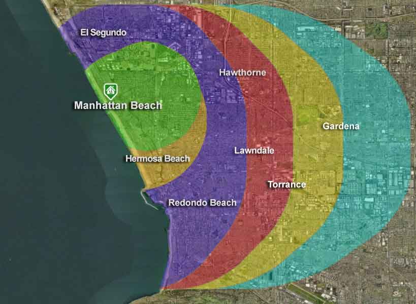 Manhattan Beach is the center of the South Bay real estate market