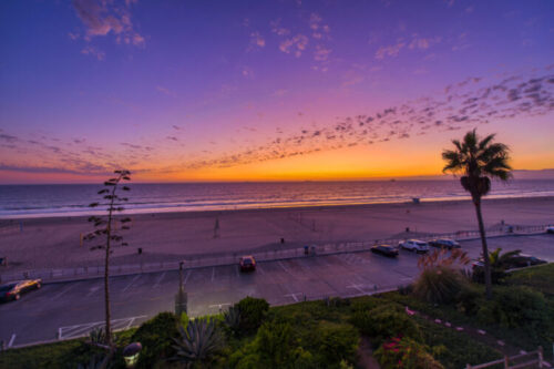 Sunset views in Manhattan Beach